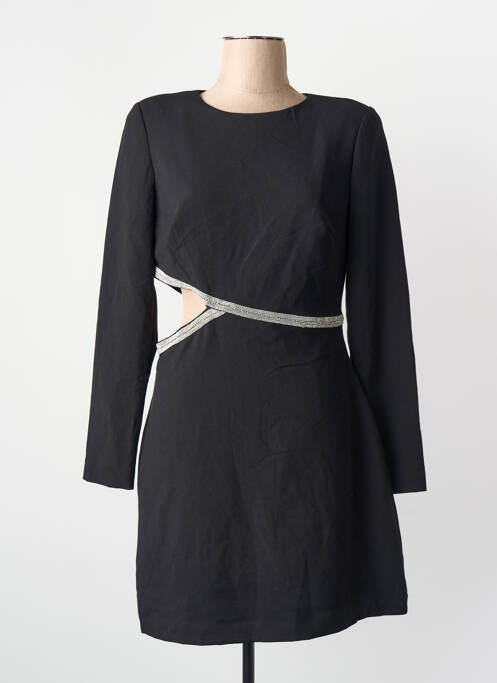 Robe mi-longue noir MORGAN femme