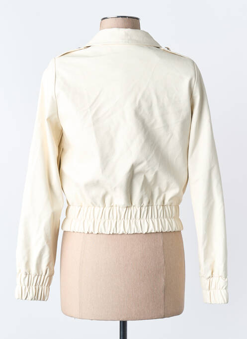 Veste simili cuir beige KOCCA femme