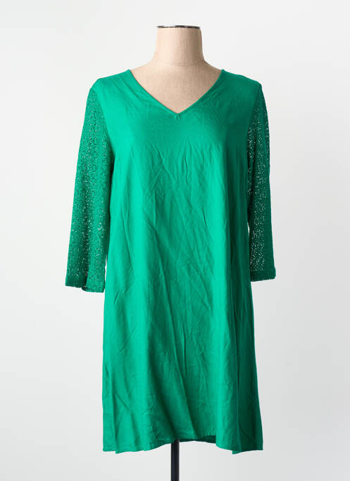 Robe mi-longue vert VERO MODA femme