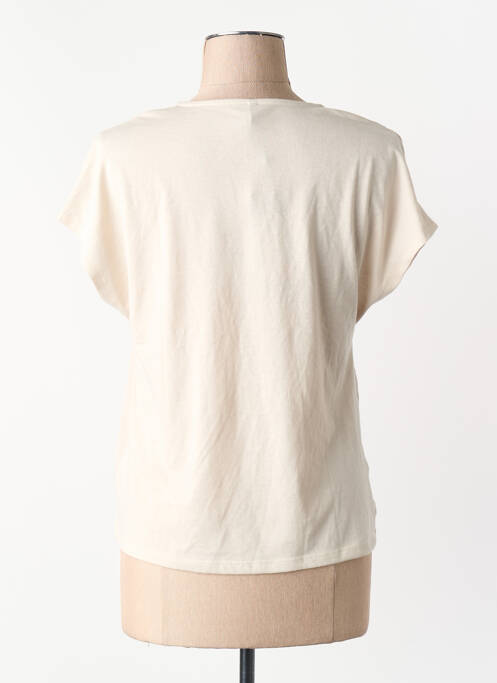 Chemisier coupe droite marron ONLY femme