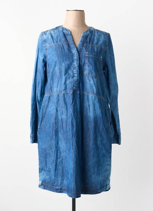Robe mi-longue bleu STREET ONE femme