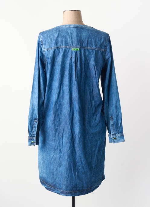 Robe mi-longue bleu STREET ONE femme