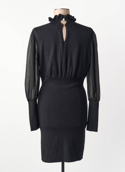 Robe pull noir MORGAN femme