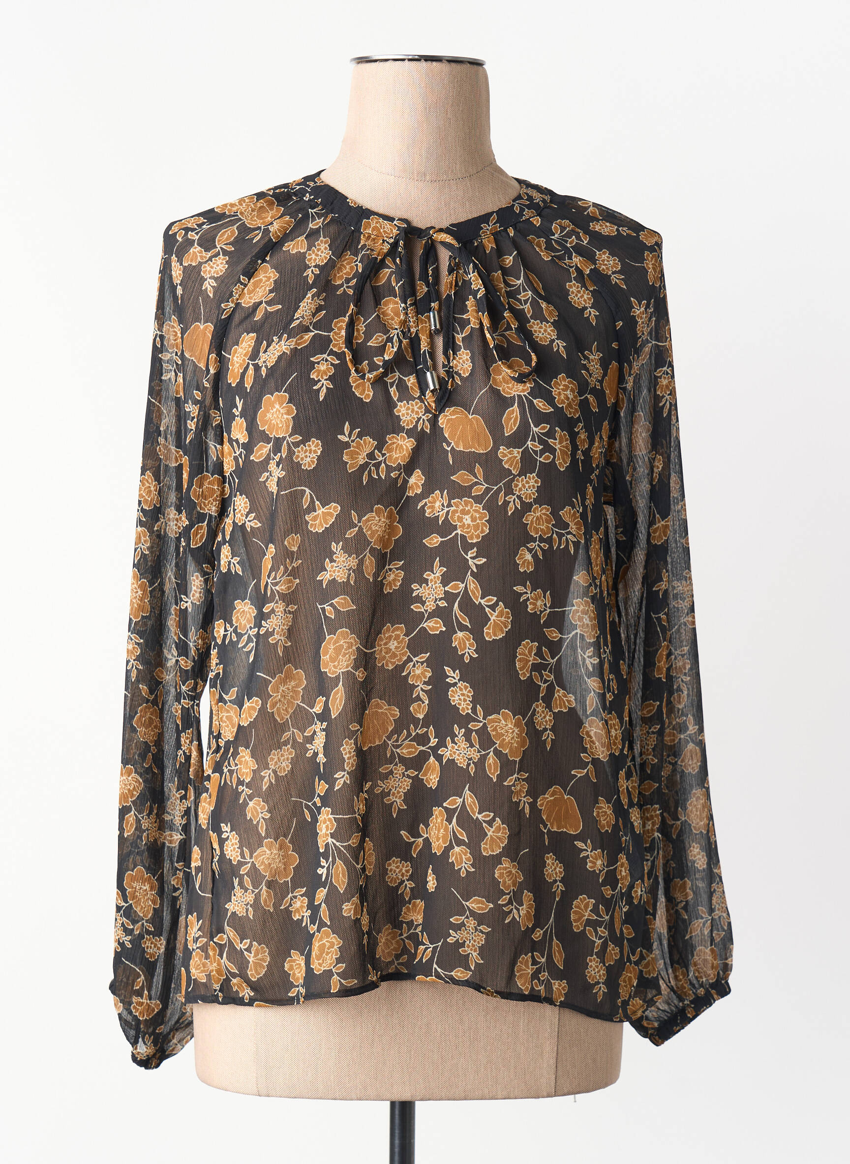 Chemisier marron LPB LES PETITES BOMBES  femme