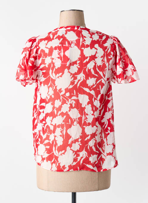 Chemisier rouge NAF NAF femme