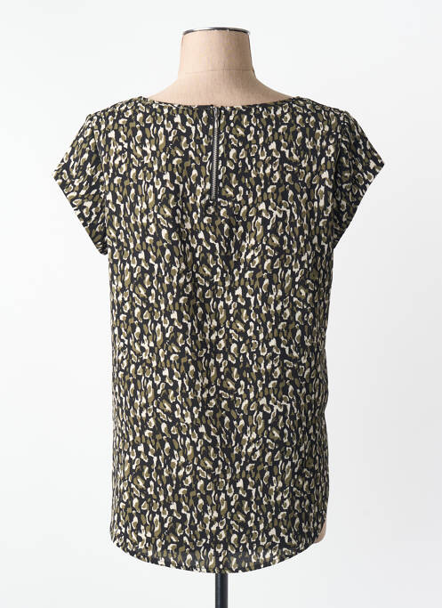 Top manches courtes manches courtes vert ONLY femme
