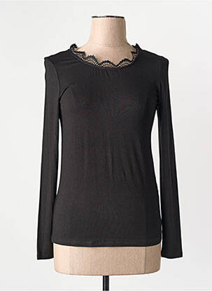 Pull noir VILA femme