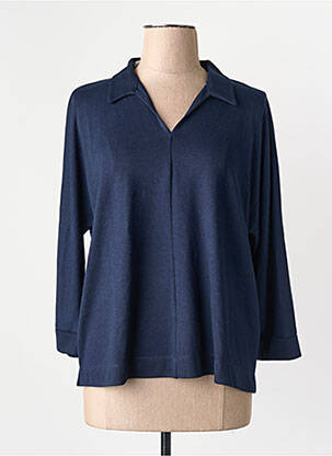 Polo bleu STREET ONE femme