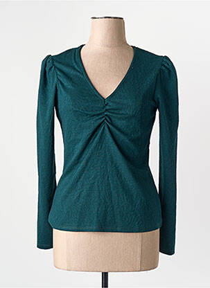 T-shirt manches longues manches longues vert VILA femme