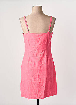 Robe courte sans manche sans manche orange ONLY femme