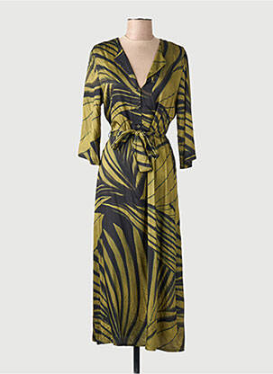 Robe longue vert AMELIE & AMELIE femme