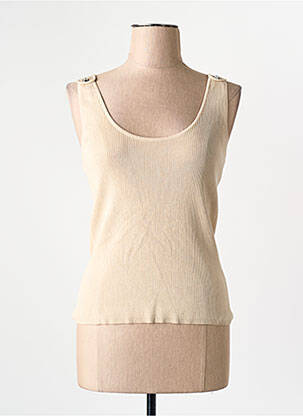 Blouse beige MORGAN femme