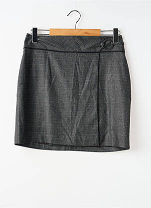 Jupe courte gris MORGAN femme