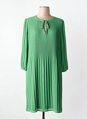 Robe mi-longue vert STREET ONE femme