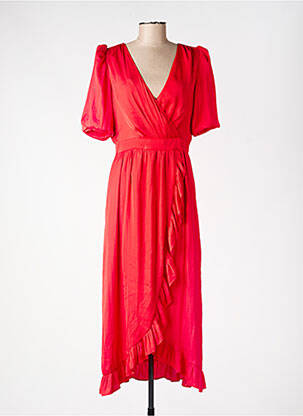 Robe courte orange MORGAN femme