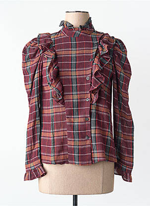 Chemisier marron MANGO femme