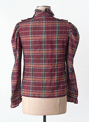 Chemisier marron MANGO femme
