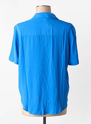 Chemisier bleu MANGO femme