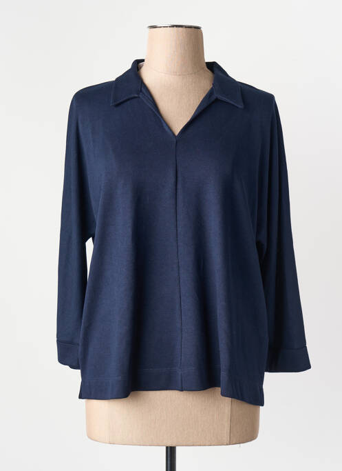 Polo bleu STREET ONE femme