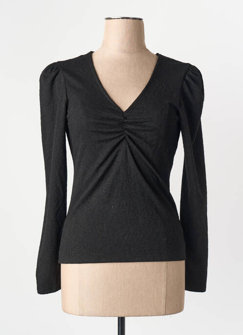 T-shirt col v noir VILA femme