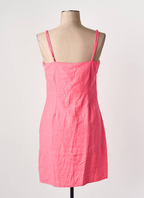 Robe courte sans manche sans manche orange ONLY femme