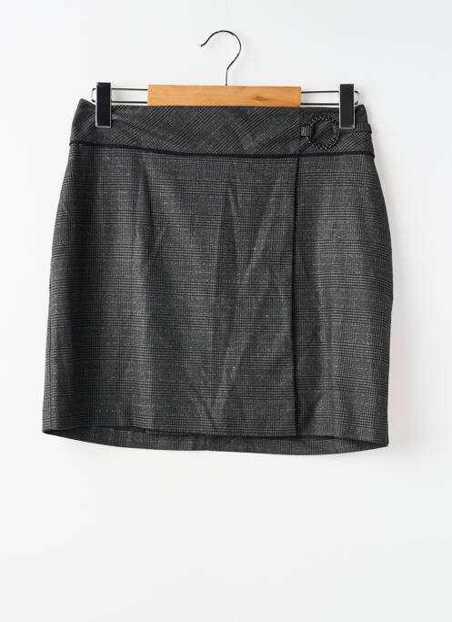 Jupe courte gris MORGAN femme