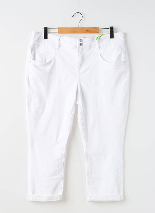 Jeans coupe slim blanc STREET ONE femme