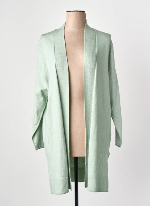Gilet manches longues vert STREET ONE femme