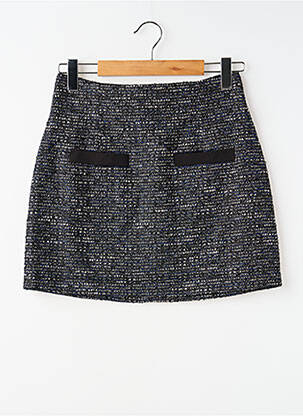 Jupe courte bleu MORGAN femme