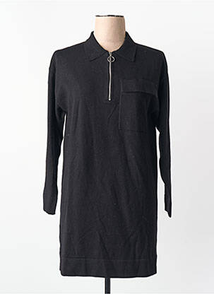 Robe mi-longue noir MANGO femme