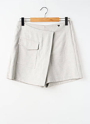 Jupe courte gris AMELIE & AMELIE femme