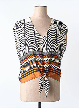 Chemisier noir AMELIE & AMELIE femme