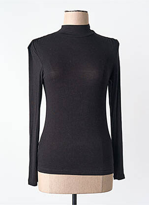 T-shirt noir MANGO femme