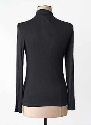 T-shirt noir MANGO femme