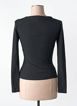 T-shirt col v noir ONLY femme