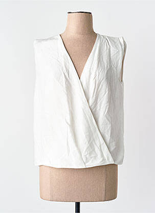 Blouse blanc MANGO femme