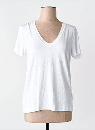 T-shirt blanc MANGO femme