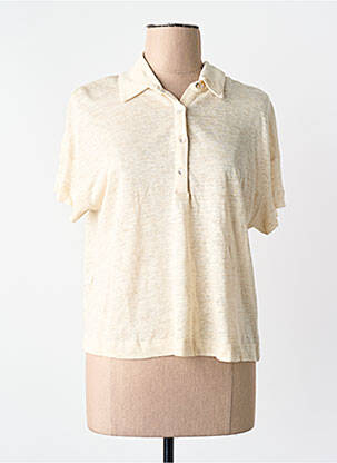 Polo beige MANGO femme