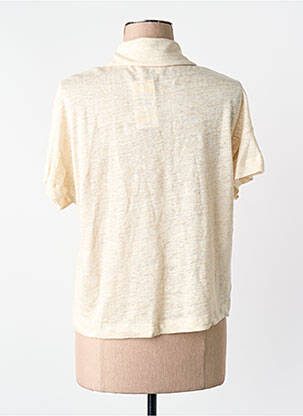 Polo beige MANGO femme