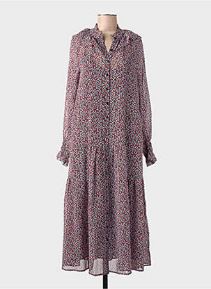 Robe longue rouge MANGO femme