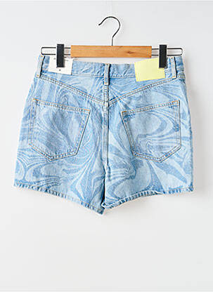 Short coupe droite bleu ONLY femme