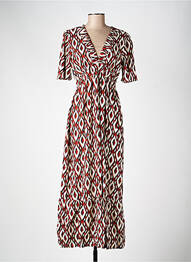 Robe longue marron GARCIA femme