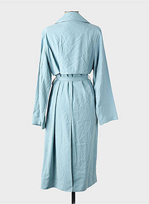 Trench bleu MANGO femme