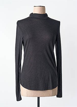 Pull col roulé noir MOLLY BRACKEN femme