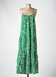 Robe longue vert MANGO femme