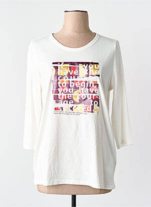 T-shirt blanc S.OLIVER unisexe