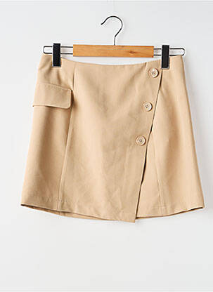 Jupe courte beige ONLY femme