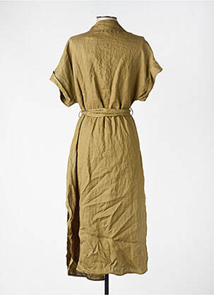 Robe courte vert MANGO femme