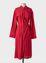 Robe longue rouge MANGO femme