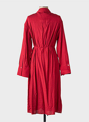Robe longue rouge MANGO femme